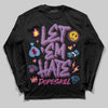 PURPLE Sneakers DopeSkill Long Sleeve T-Shirt Let 'em Hate Graphic Streetwear - black
