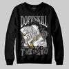 Jordan 4 Retro Cave Stone DopeSkill Sweatshirt Sorry I've Been Trappin Graphic Streetwear - Black
