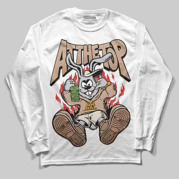 Jordan 4 Retro Cozy Girl DopeSkill Long Sleeve T-Shirt At The Top Graphic Streetwear - White