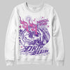 PURPLE Sneakers DopeSkill Sweatshirt Drip Season Graphic Streetwear - White