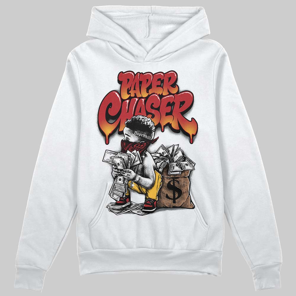 Jordan 14 Golf “Last Shot” DopeSkill Hoodie Sweatshirt Paper Chaser Boy Graphic Streetwear - White