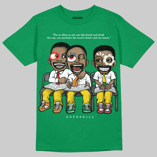 Jordan 5 “Lucky Green” DopeSkill T-Shirt First Sunday Graphic Streetwear - Irish Green