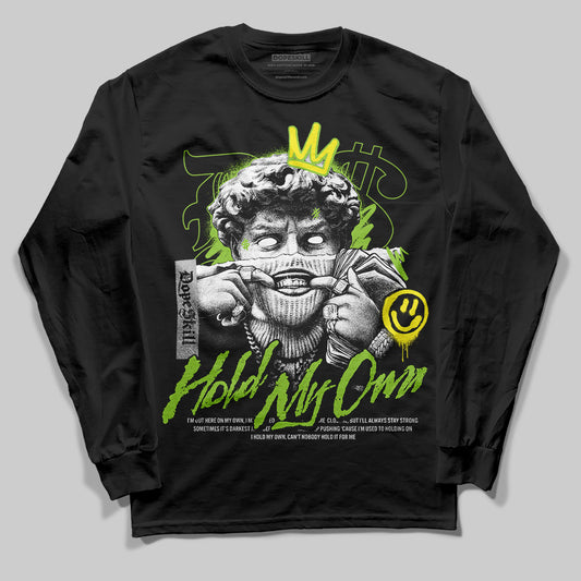 Neon Green Sneakers DopeSkill Long Sleeve T-Shirt In My Way Graphic Streetwear - black
