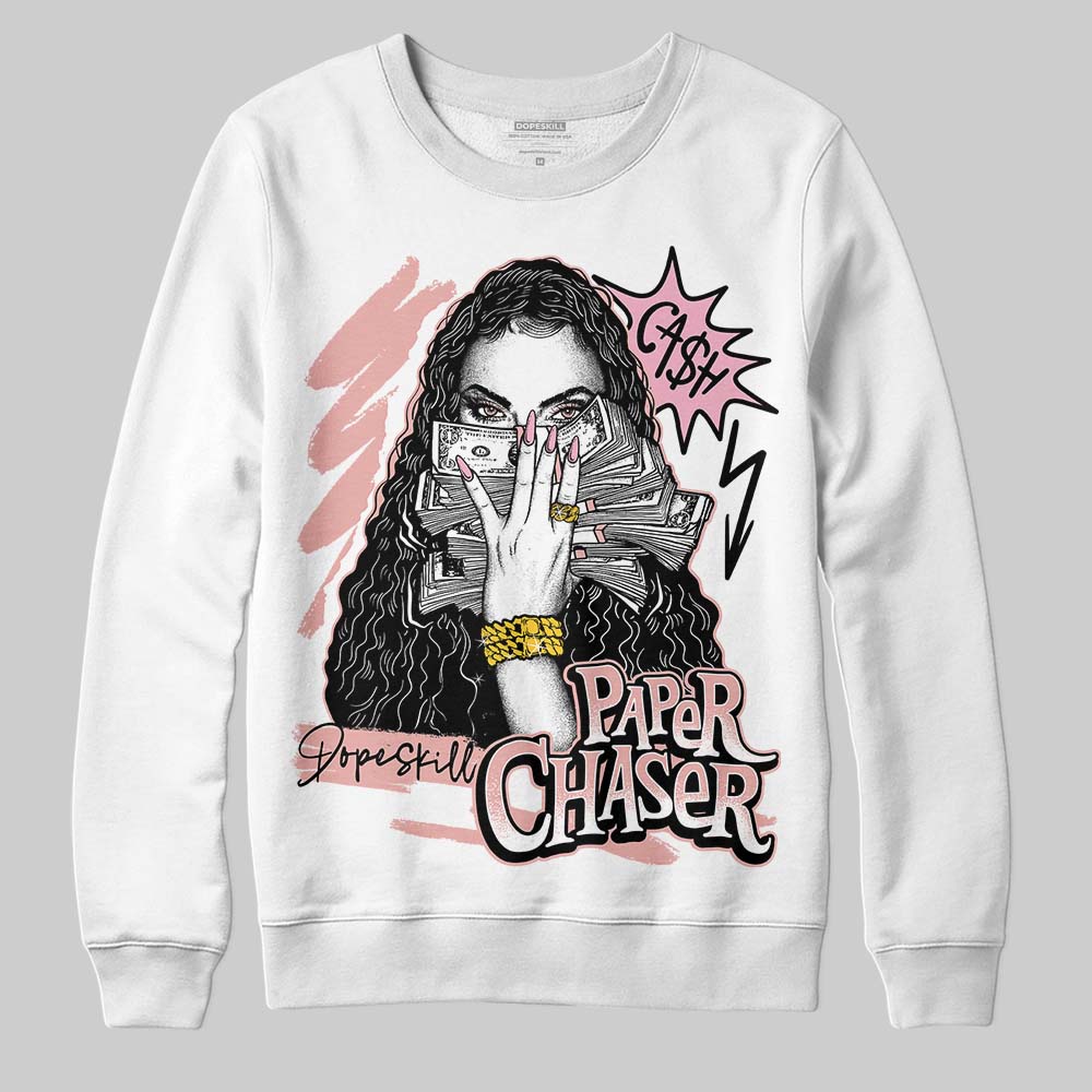 Jordan 1 Low OG “Rust Pink” DopeSkill Sweatshirt NPC Graphic Streetwear - White