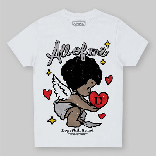 Grey Sneakers DopeSkill Toddler Kids T-shirt All Of Me Graphic Streetwear - White