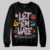 Grey Sneakers DopeSkill Sweatshirt Let 'em Hate Graphic Streetwear - black