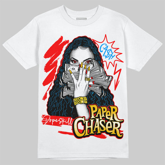 Nike Dunk Low x LeBron James 'Fruity Pebbles' DopeSkill T-Shirt NPC Graphic Streetwear - White