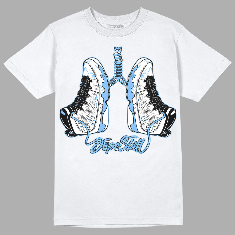 Jordan 9 Powder Blue DopeSkill T-Shirt Breathe Graphic Streetwear - White