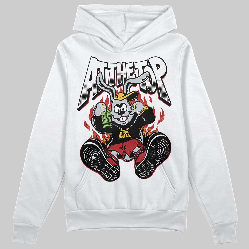 Jordan 14 Golf “Last Shot” DopeSkill Hoodie Sweatshirt At The Top Graphic Streetwear - White