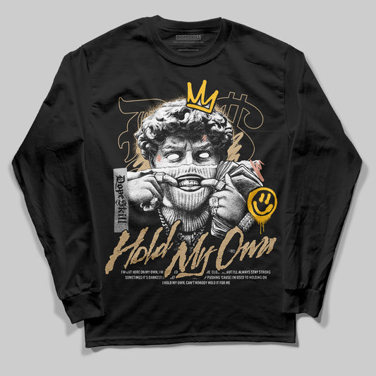 TAN Sneakers DopeSkill Long Sleeve T-Shirt In My Way Graphic Streetwear - Black