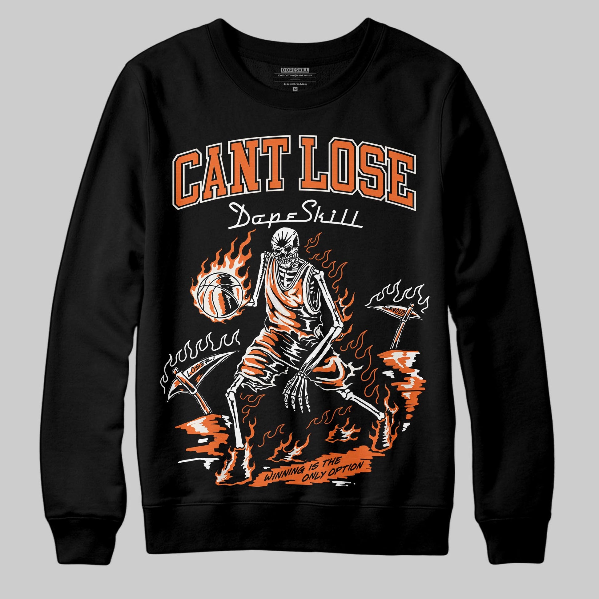 Jordan 1 Retro High OG Shattered Backboard (2025) DopeSkill Sweatshirt Cant Lose Graphic Streetwear - Black