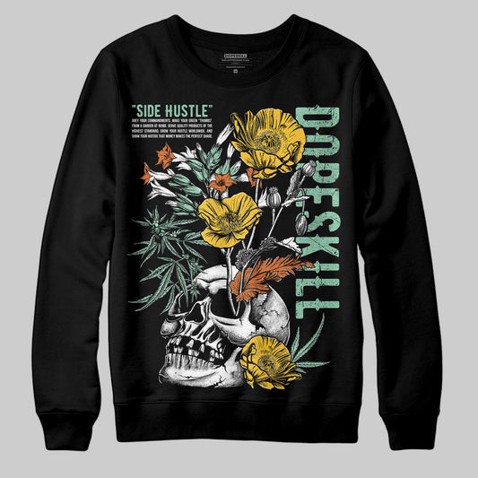 SB Dunk Low Rodeo Tourmaline DopeSkill Sweatshirt Side Hustle Graphic Streetwear - Black