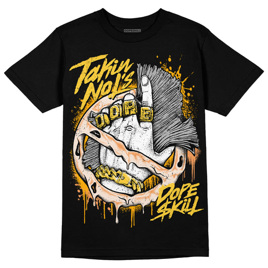 Jordan 4 "Sail" DopeSkill T-Shirt Takin No L's Graphic Streetwear - Black