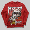 Nigel Sylvester x Air Jordan 4 ‘Brick by Brick’ DopeSkill Long Sleeve T-Shirt Mystery Ghostly Grasp Graphic Streetwear - Red