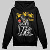 Yellow Sneakers DopeSkill Hoodie Sweatshirt Ambition Graphic Streetwear - Black