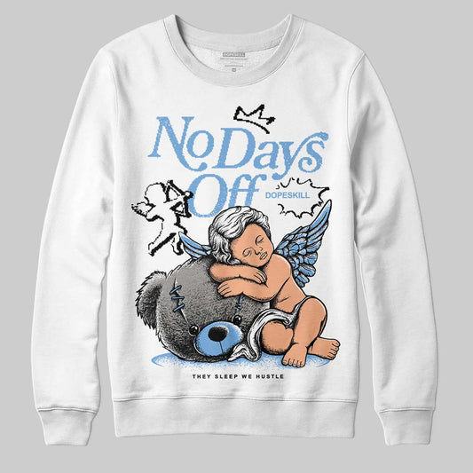 Jordan 12 Retro 'Melo' DopeSkill Sweatshirt New No Days Off Graphic Streetwear - White