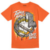 Jordan 3 Georgia Peach DopeSkill Orange T-shirt Takin No L's Graphic Streetwear