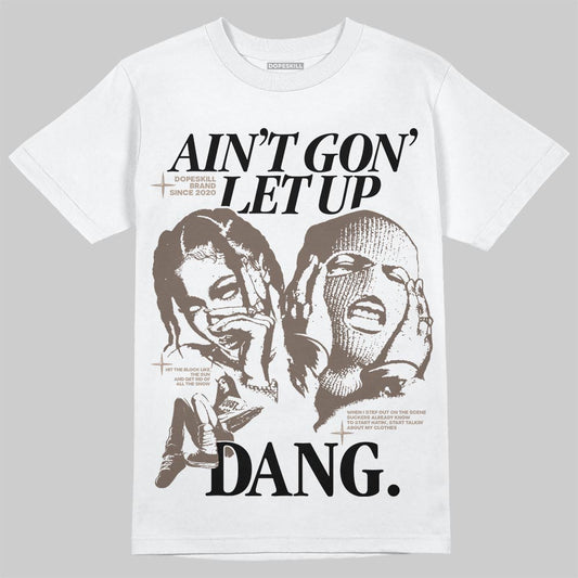 New Balance 204L Mushroom DopeSkill T-Shirt Ain't Gon' Let Up Graphic Streetwear - White