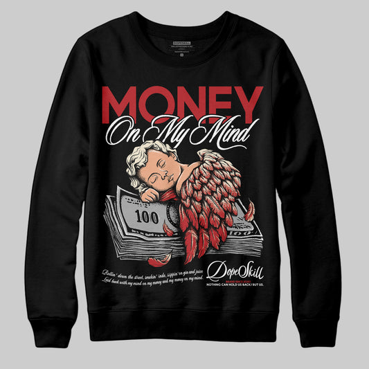 Jordan 1 Retro High OG Black Toe Reimagined DopeSkill Sweatshirt MOMM Graphic Streetwear - Black