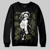 Jordan 3 “Medium Olive” aka “Family Affair” DopeSkill Sweatshirt Built Different Graphic Streetwear - Black
