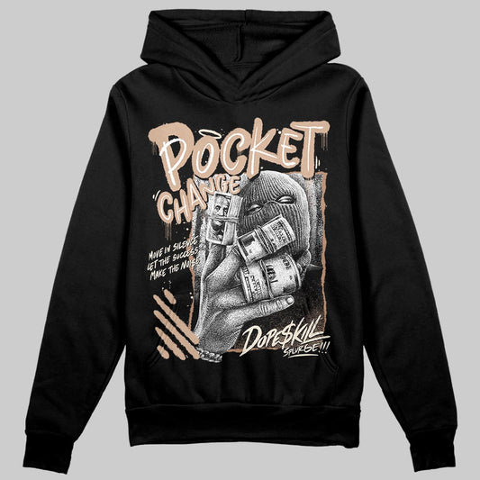 Jordan 4 Retro Cozy Girl DopeSkill Hoodie Sweatshirt Pocket Change Graphic Streetwear - black