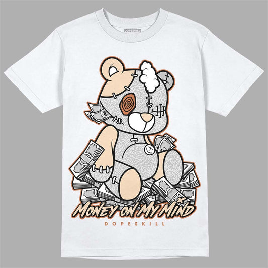 Jordan 3 Craft “Ivory” DopeSkill T-Shirt MOMM Bear  Graphic Streetwear - White 