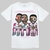 Dunk Low GS 'Triple Pink' DopeSkill T-Shirt First Sunday Graphic Streetwear - White