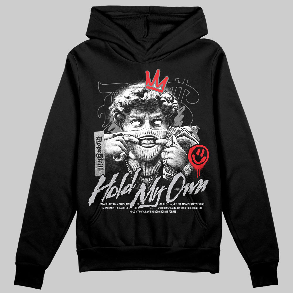 Grey Sneakers DopeSkill Hoodie Sweatshirt In My Way Graphic Streetwear - Black