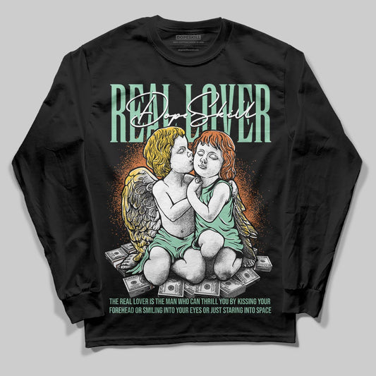 SB Dunk Low Rodeo Tourmaline DopeSkill Long Sleeve T-Shirt Real Lover Graphic Streetwear - Black