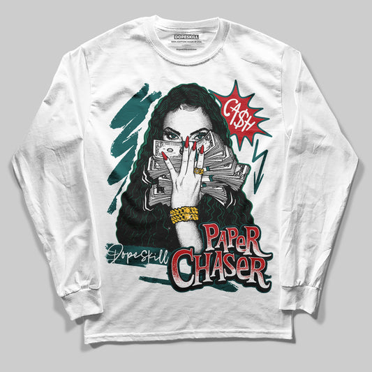 ASICS Gel-1130 'White Dark Neptune' DopeSkill Long Sleeve T-Shirt NPC Graphic Streetwear - White