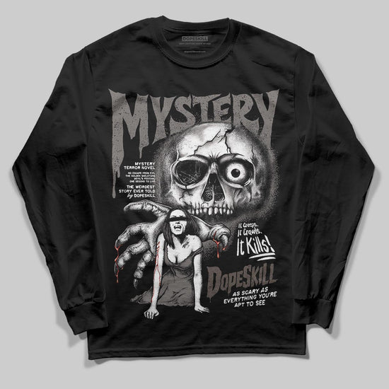 Jordan 4 Retro Cave Stone DopeSkill Long Sleeve T-Shirt Mystery Ghostly Grasp Graphic Streetwear - Black