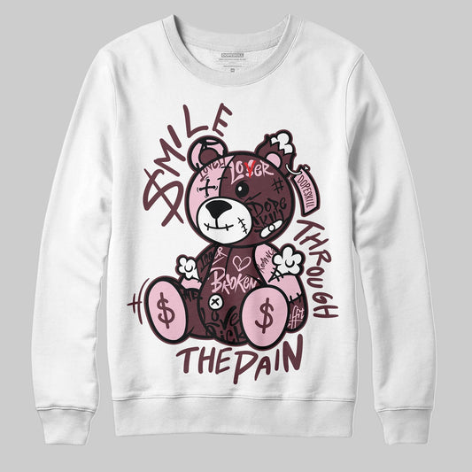 Asics Gel-Cumulus 16 "Port Royal" DopeSkill Sweatshirt Smile Through The Pain Graphic Streetwear - White