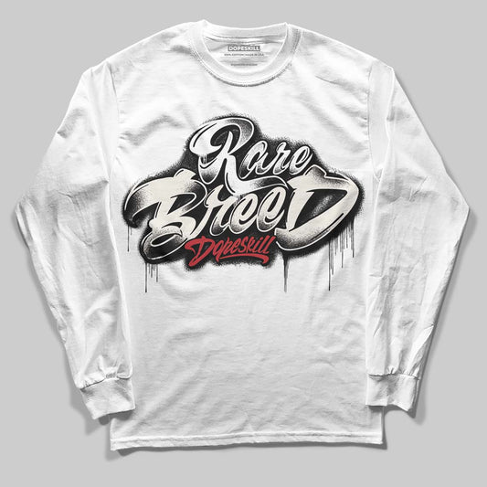 Nigel Sylvester x Jordan 1 Low OG “Nitro” DopeSkill Long Sleeve T-Shirt Rare Breed Type Graphic Streetwear White