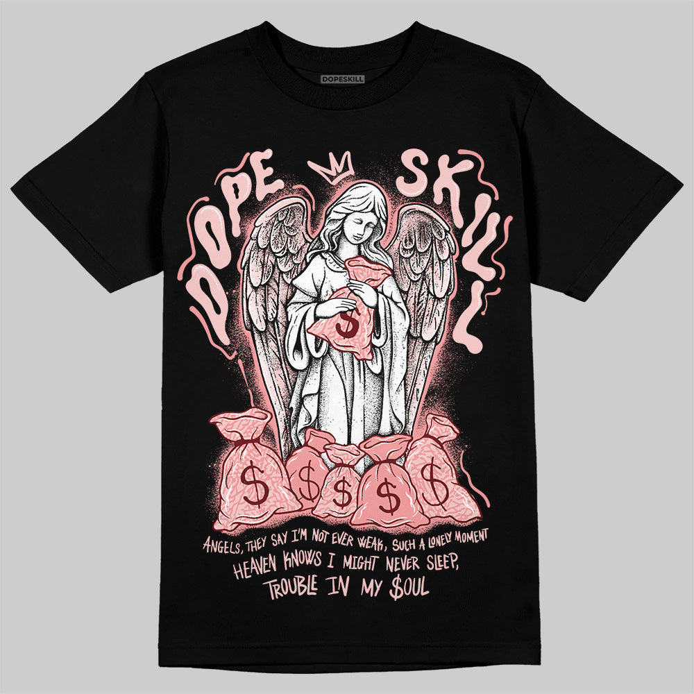 Jordan 3 Retro Valentine's Day Treat Yourself (2025) DopeSkill T-Shirt Angels Graphic Streetwear - Black