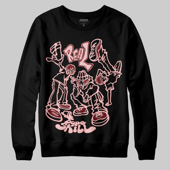 Jordan 3 Retro Valentine's Day Treat Yourself (2025) DopeSkill Sweatshirt Real Y2K Players Graphic Streetwear - Black