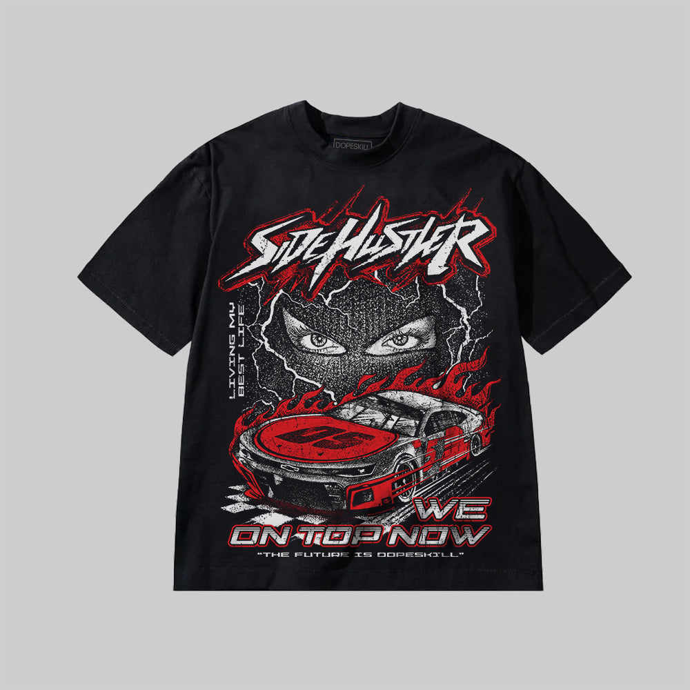 New Side Hustler DopeSkill Premium T-shirt Streetwear - Black