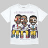 Jordan 12 “Field Purple” DopeSkill Oversize Print T-Shirt First Sunday Graphic Streetwear