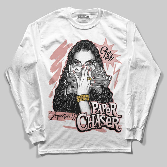 Jordan 40 “Dusty Rose” DopeSkill Long Sleeve T-Shirt NPC Graphic Streetwear - White