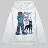 Royal Blue Sneakers DopeSkill Hoodie Sweatshirt My Grind Won't Let Me Lose Graphic Streetwear - White