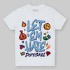 University Blue Sneakers DopeSkill Toddler Kids T-shirt Let 'em Hate Graphic Streetwear - White