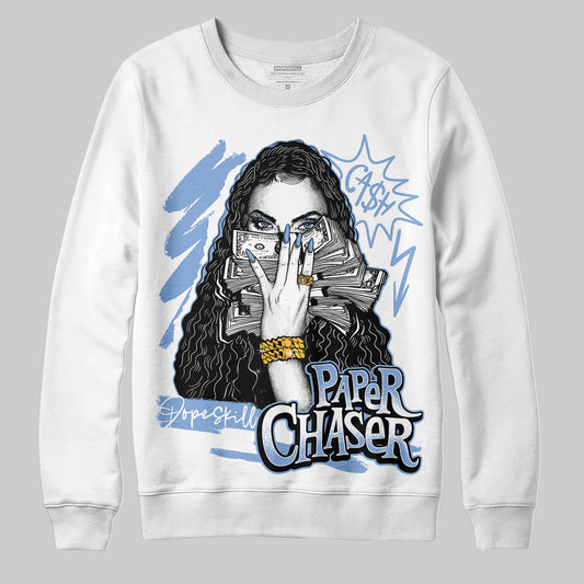Jordan 4 WMNS 'Forget Me Not' DopeSkill Sweatshirt NPC Graphic Streetwear - White