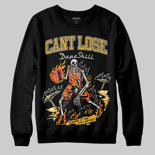 Jordan 5 'Tokyo' DopeSkill Sweatshirt Cant Lose Graphic Streetwear - Black