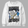 Jordan 3 "Midnight Navy" DopeSkill Sweatshirt Sorry I've Been Trappin Graphic Streetwear - White