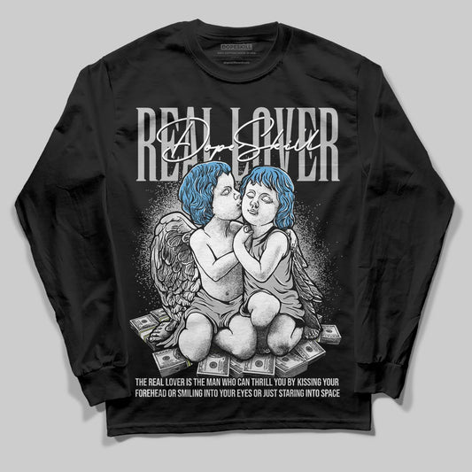 Jordan 10 OG “Steel” DopeSkill Long Sleeve T-Shirt Real Lover Graphic Streetwear - Black