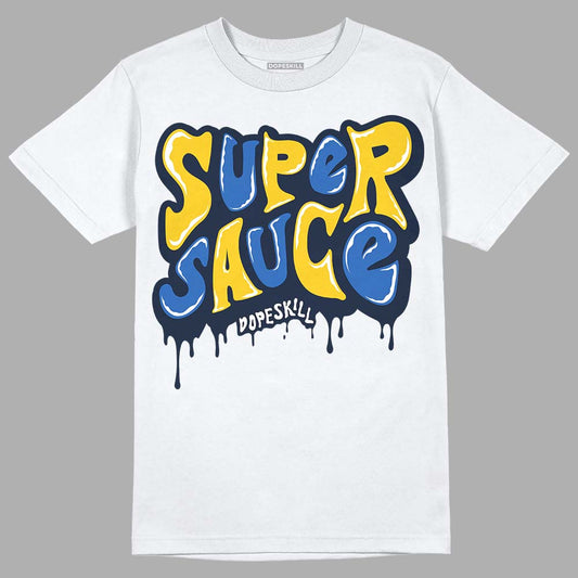 Dunk Low Vintage “Michigan” DopeSkill T-Shirt Super Sauce Graphic Streetwear - White