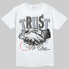 Jordan 3 Retro White Cement Reimagined DopeSkill T-Shirt Trust No One Graphic Streetwear - White