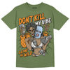 Jordan 5 "Olive" DopeSkill Olive T-shirt Don't Kill My Vibe Graphic Streetwear