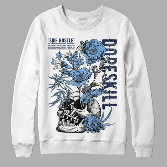 Jordan 5 Midnight Navy DopeSkill Sweatshirt Side Hustle Graphic Streetwear