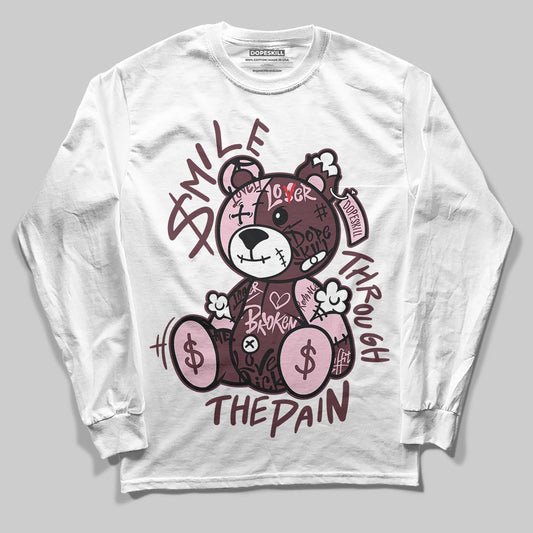 Asics Gel-Cumulus 16 "Port Royal" DopeSkill Long Sleeve T-Shirt Smile Through The Pain Graphic Streetwear - White