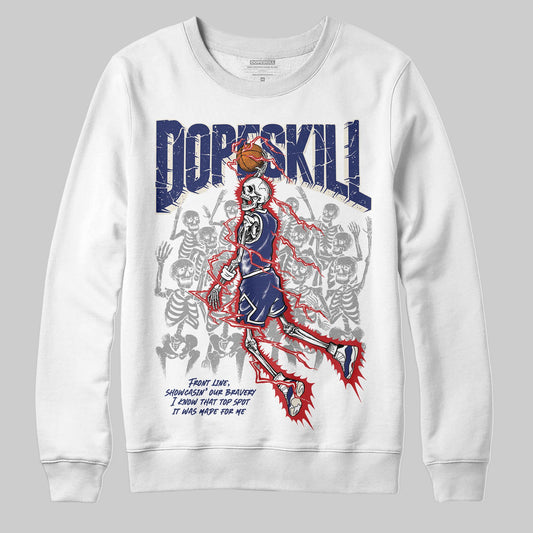 Jordan 11 “Rare Air” DopeSkill Sweatshirt Thunder Dunk Graphic Streetwear